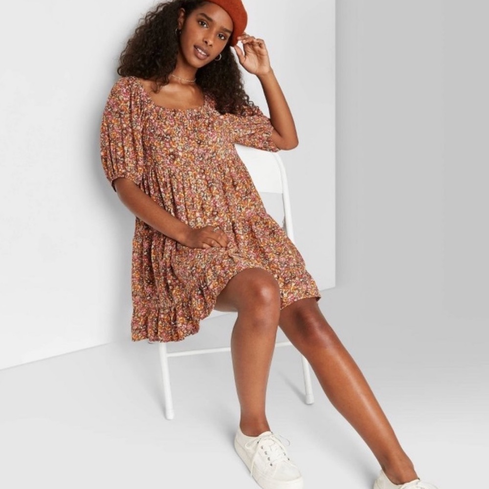 Floral Mini Dress